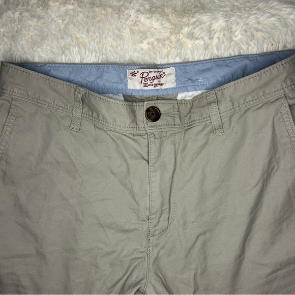 Penguin casual button shorts tan waist 32 inseam 10” - Picture 2 of 6